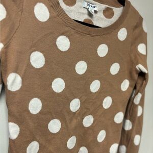 Old Navy Polka Dot  Sweater